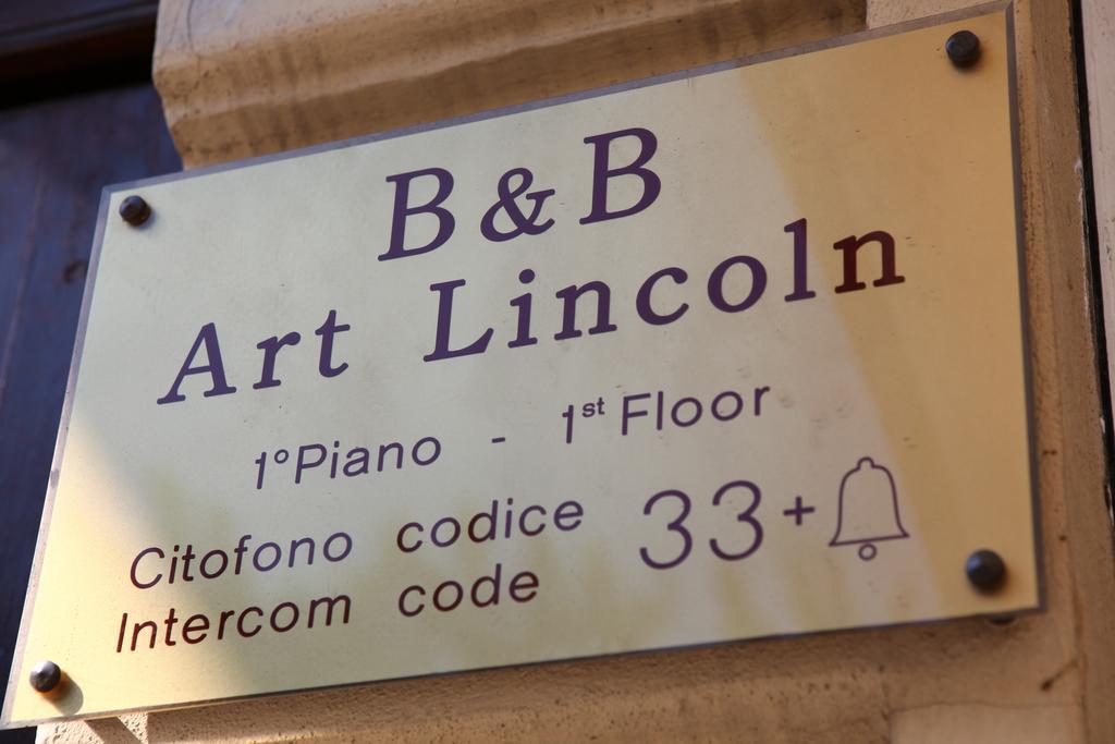 Art Lincoln Bed & Breakfast Palermo Bagian luar foto